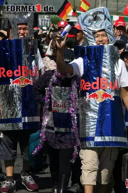 Foto zur News: Red-Bull-Fans