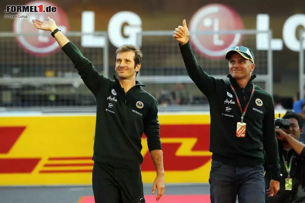 Foto zur News: Jarno Trulli und Heikki Kovalainen (Lotus)