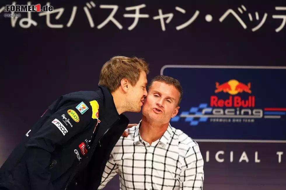 Foto zur News: Sebastian Vettel (Red Bull) und David Coulthard