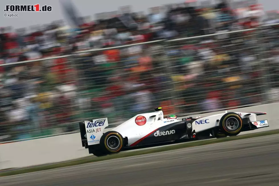 Foto zur News: Sergio Perez (Sauber)