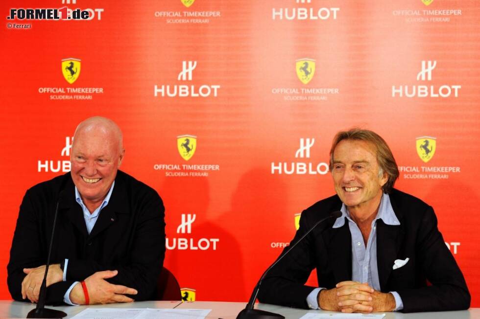 Foto zur News: Hublot-Repräsentant und Luca di Montezemolo