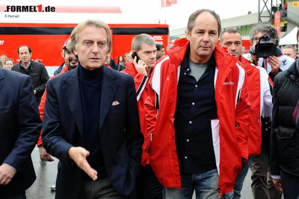 Foto zur News: Luca di Montezemolo und Gerhard Berger