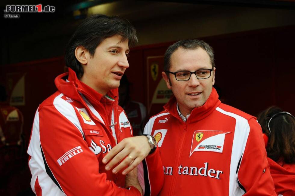 Foto zur News: Massimo Rivola und Stefano Domenicali