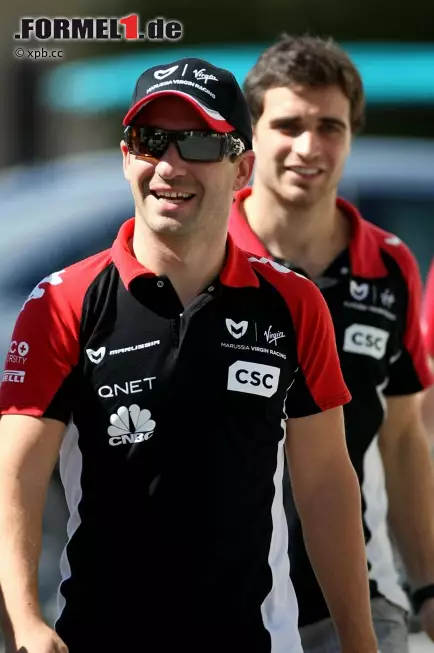 Foto zur News: Timo Glock (Marussia-Virgin) und Jerome D&#039;Ambrosio (Marussia-Virgin)