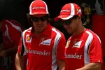 Foto zur News: Fernando Alonso (Ferrari) und Felipe Massa (Ferrari)