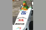 Foto zur News: Maskottchen bei Force India