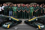 Gallerie: Das Lotus-Team zum Saisonabschluss mit Heikki Kovalainen und Jarno Trulli