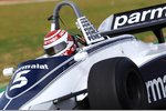 Foto zur News: Nelson Piquet im Barbham-Ford BT49