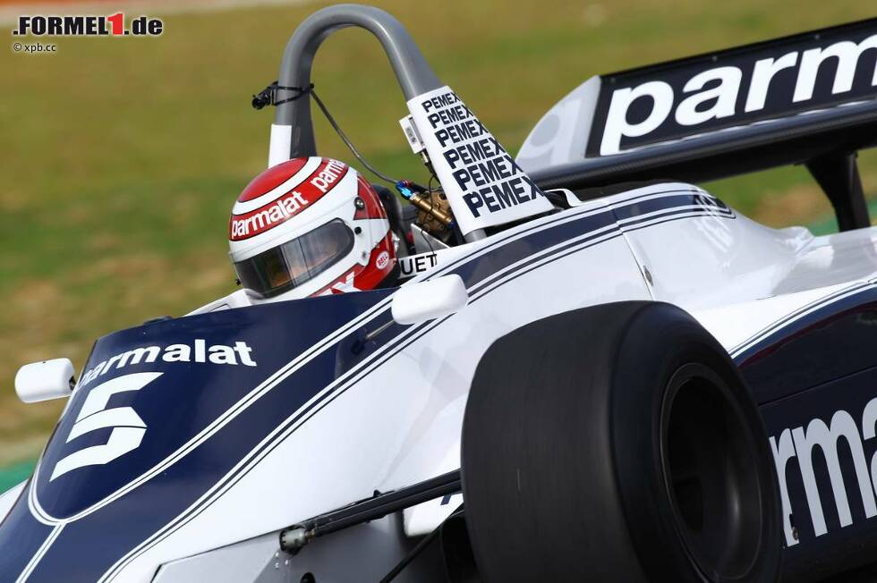 Foto zur News: Nelson Piquet im Barbham-Ford BT49