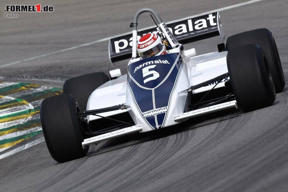 Foto zur News: Nelson Piquet im Barbham-Ford BT49