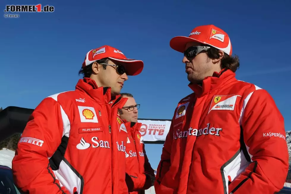 Foto zur News: Felipe Massa und Fernando Alonso