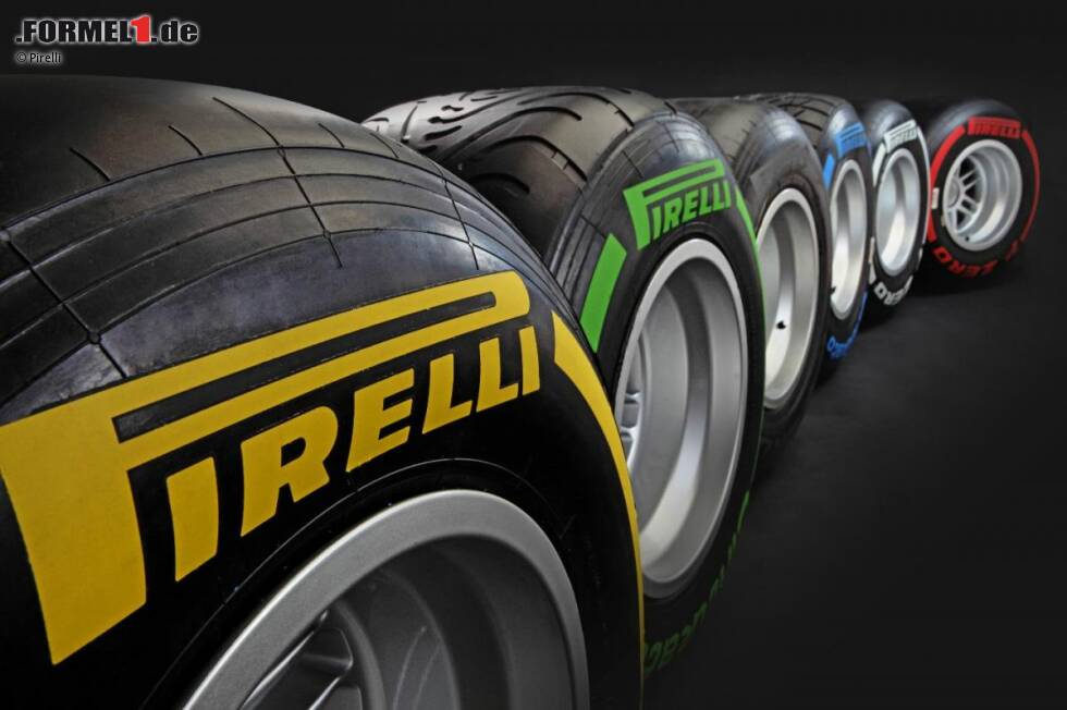 Foto zur News: Pirelli-Formel-1-Reifen für die Saison 2012