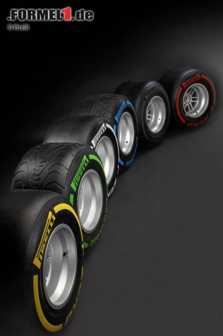 Foto zur News: Pirelli-Formel-1-Reifen für die Saison 2012