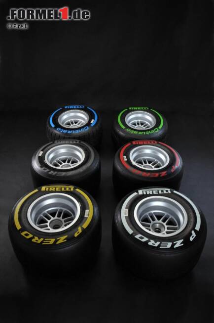 Foto zur News: Pirelli-Formel-1-Reifen für die Saison 2012