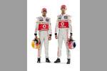 Foto zur News: Lewis Hamilton und Jenson Button (McLaren)