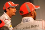 Foto zur News: Jenson Button und Lewis Hamilton (McLaren)