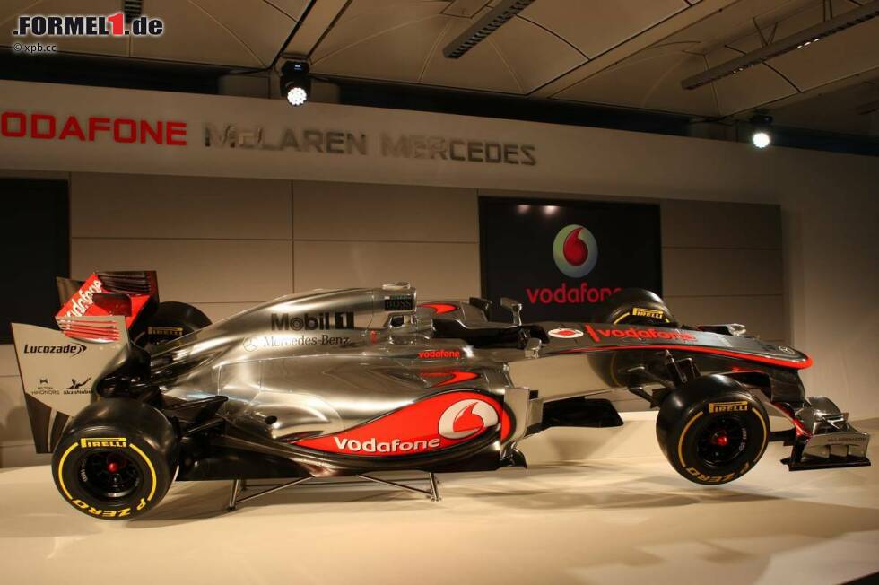 Foto zur News: Der neue McLaren-Mercedes MP4-27