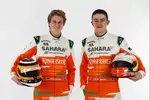 Foto zur News: Nico Hülkenberg und Paul di Resta (Force India)