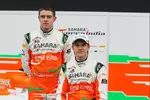 Foto zur News: Paul di Resta und Nico Hülkenberg (Force India)