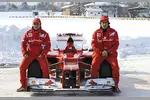 Gallerie: Felipe Massa, Fernando Alonso und der Ferrari F2012