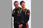 Gallerie: Eric Boullier und Romain Grosjean (Lotus)