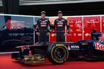 Foto zur News: Daniel Ricciardo und Jean-Eric Vergne (Toro Rosso)