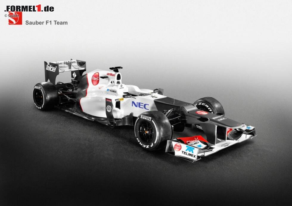 Foto zur News: Der Sauber-Ferrari C31