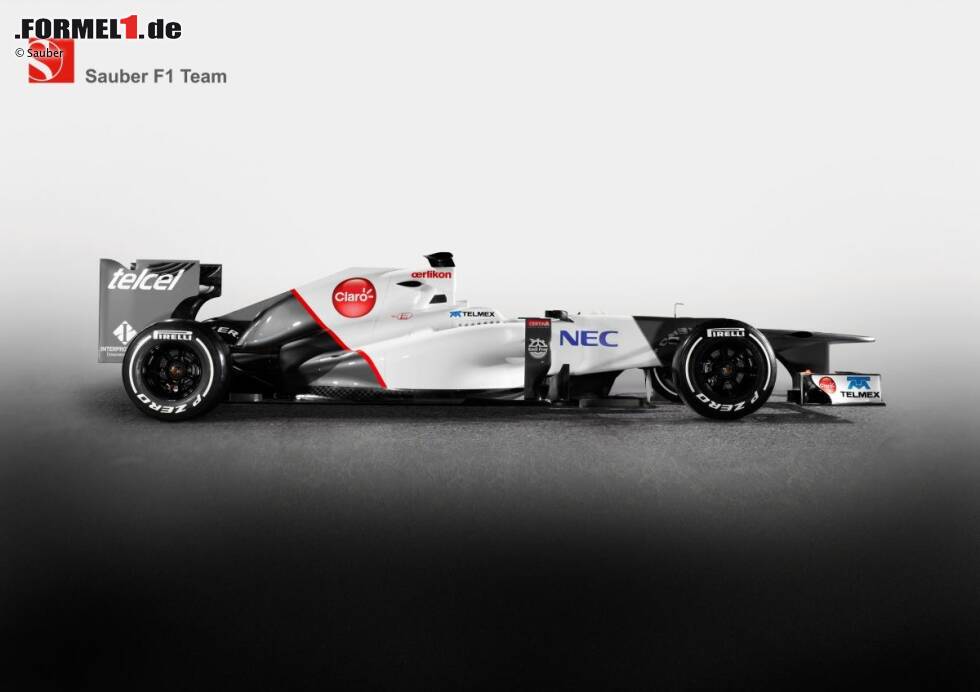 Foto zur News: Der Sauber-Ferrari C31