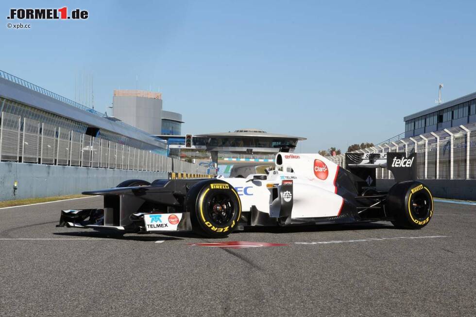 Foto zur News: Der Sauber-Ferrari C31