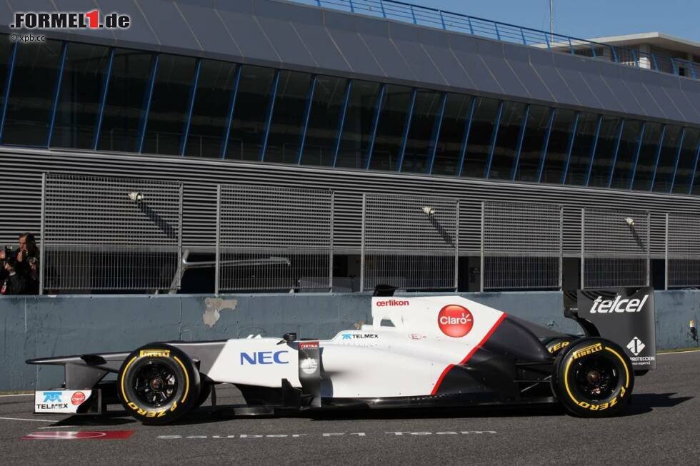 Foto zur News: Der neue Sauber-Ferrari C31