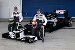 Foto zur News: Bruno Senna und Pastor Maldonado und der Williams-Renault FW34