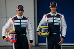 Foto zur News: Pastor Maldonado und Bruno Senna (Williams)