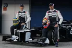 Foto zur News: Bruno Senna und Pastor Maldonado (Williams)