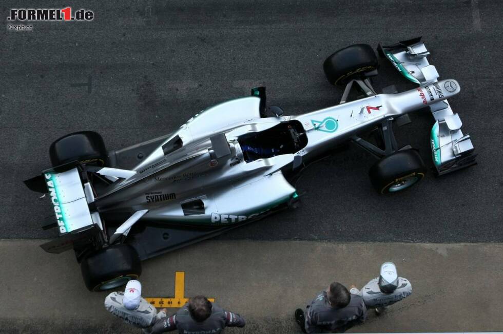 Foto zur News: Der Mercedes F1 W03