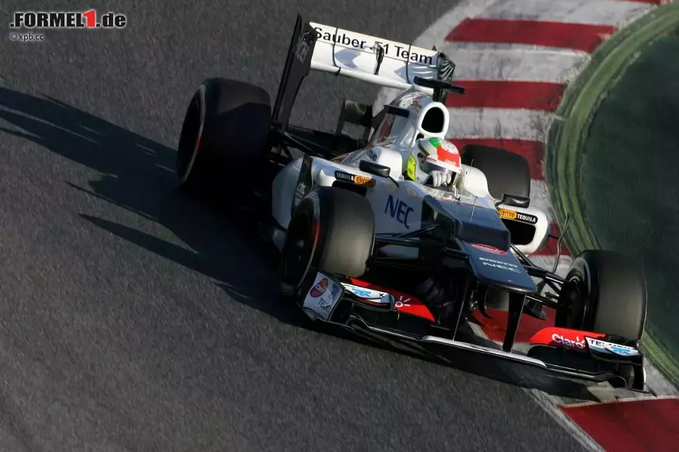 Foto zur News: Sergio Perez (Sauber)