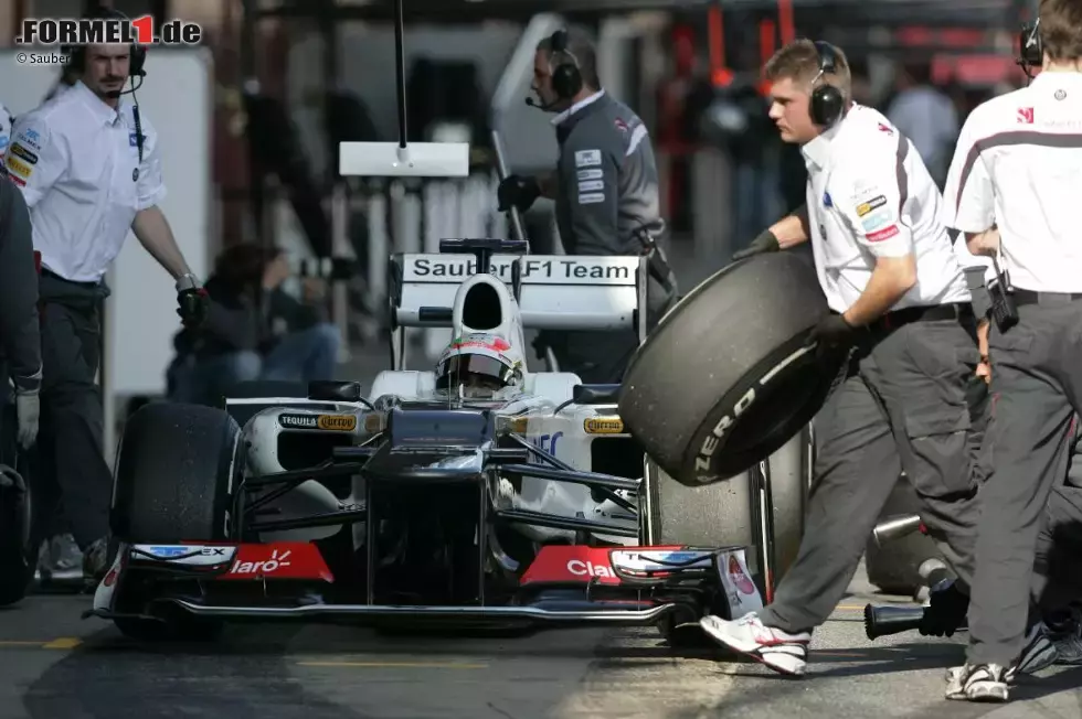 Foto zur News: Sergio Perez (Sauber)