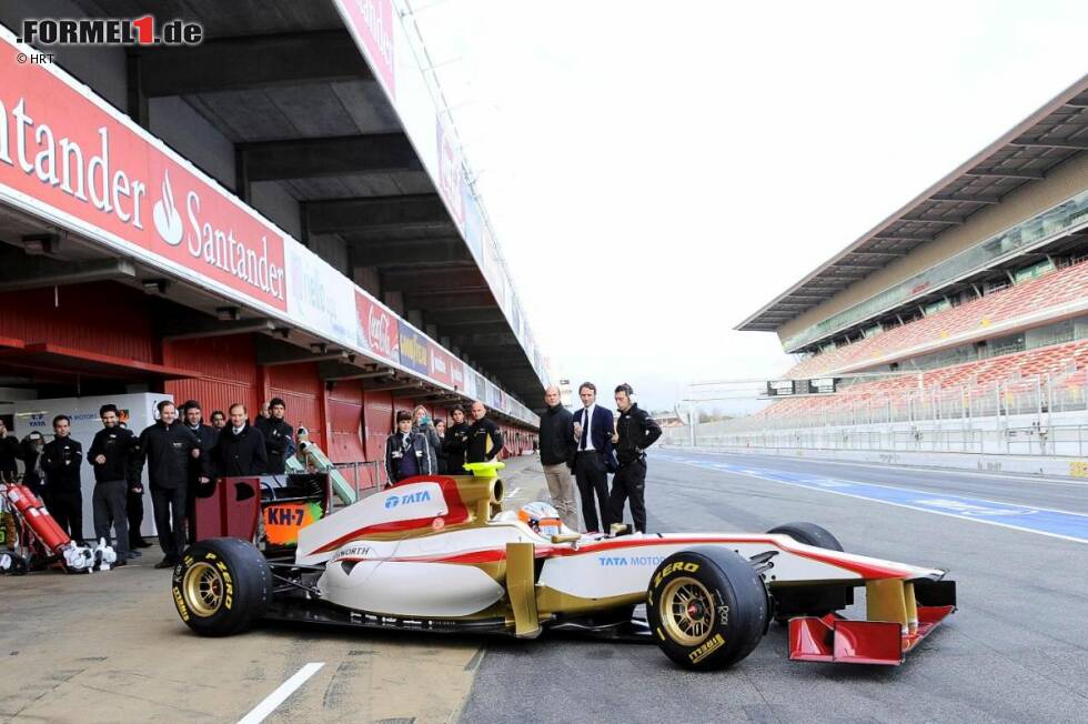 Foto zur News: Narain Karthikeyan (HRT)