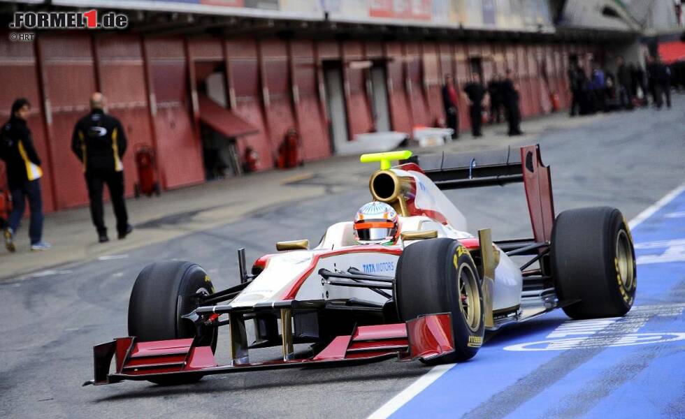 Foto zur News: Narain Karthikeyan (HRT)