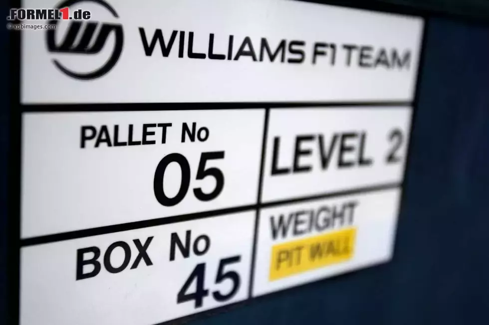 Foto zur News: Williams-Transportbox