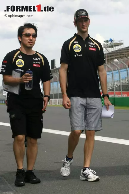 Foto zur News: Romain Grosjean (Lotus)