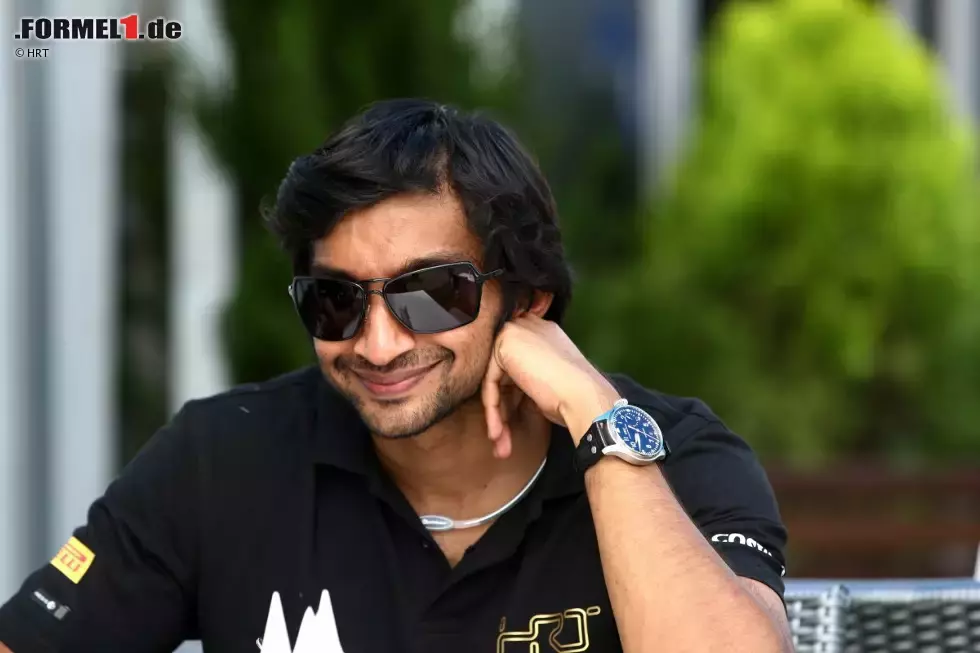 Foto zur News: Narain Karthikeyan (HRT)