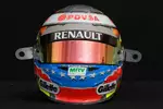 Foto zur News: Helm von Pastor Maldonado (Williams)