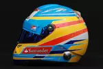 Foto zur News: Helm von Fernando Alonso (Ferrari)