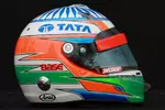 Foto zur News: Helm von Narain Karthikeyan (HRT)