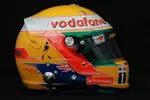 Foto zur News: Helm von Lewis Hamilton (McLaren)