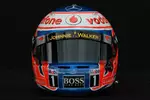 Foto zur News: Helm von Jenson Button (McLaren)