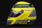 Foto zur News: Helm von Nico Rosberg (Mercedes)