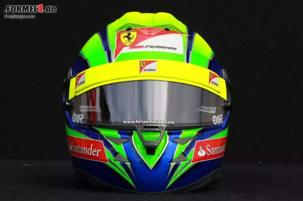 Foto zur News: Helm von Felipe Massa (Ferrari)