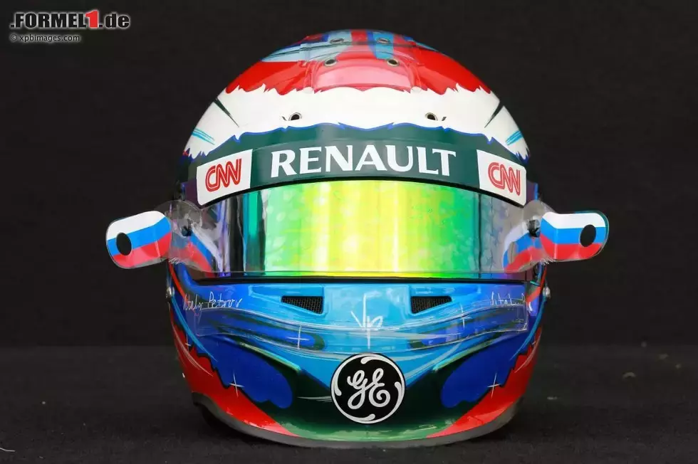 Foto zur News: Helm von Witali Petrow (Caterham)