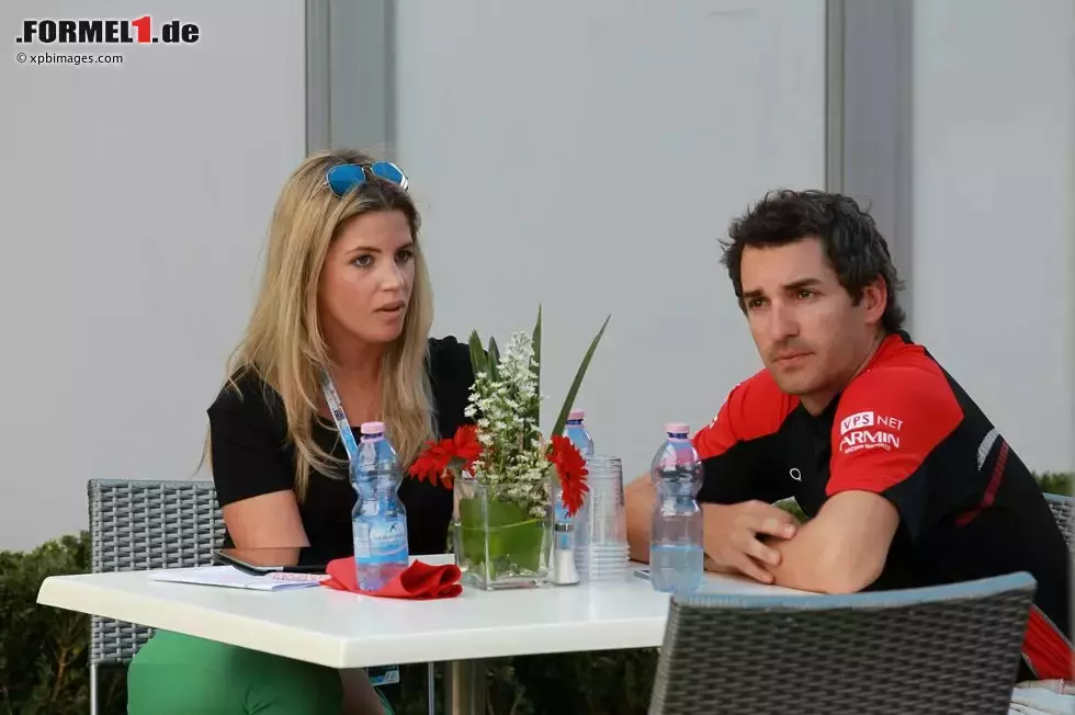 Foto zur News: Timo Glock (Marussia) mit Freundin Isabell Reis